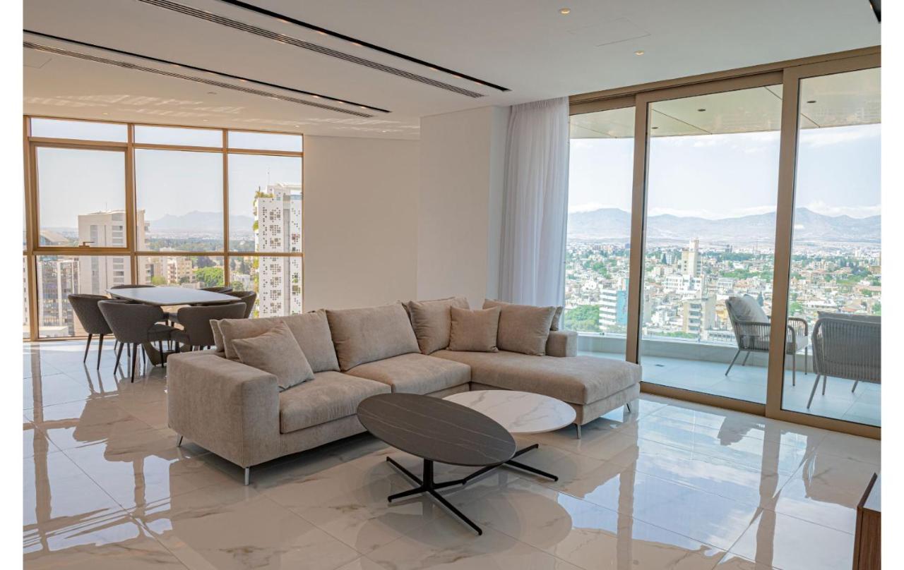 360 Nicosia - Luxury Apartment Panoramic View Kültér fotó