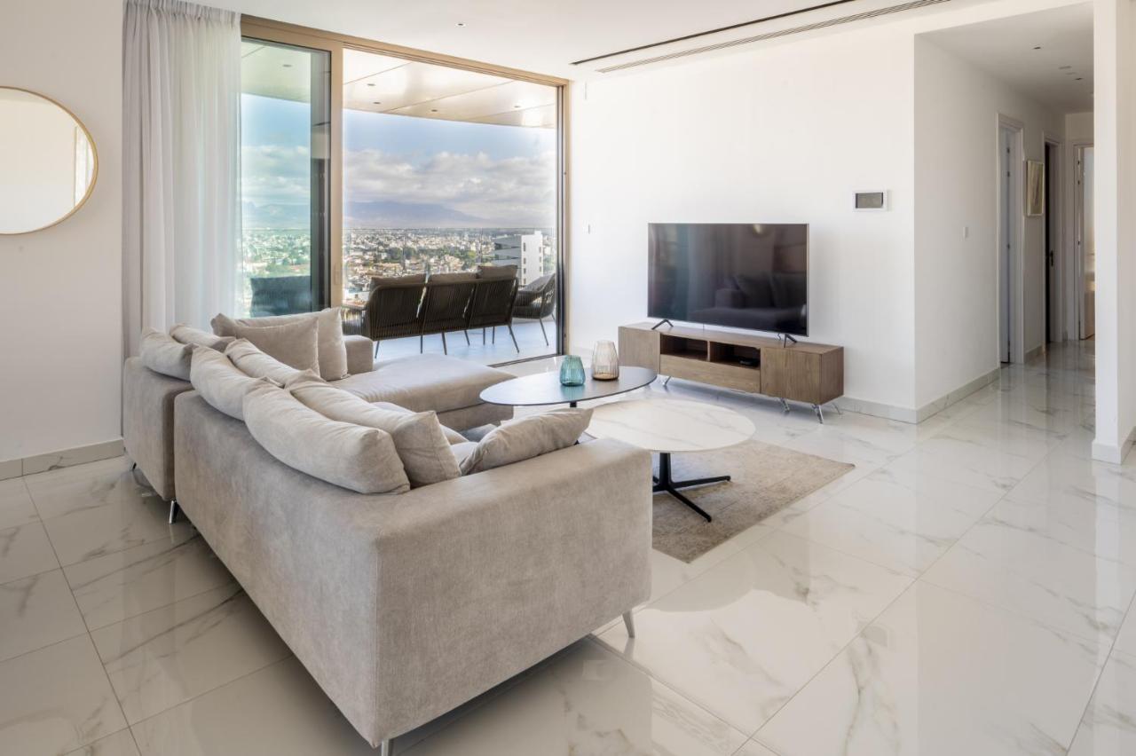 360 Nicosia - Luxury Apartment Panoramic View Kültér fotó